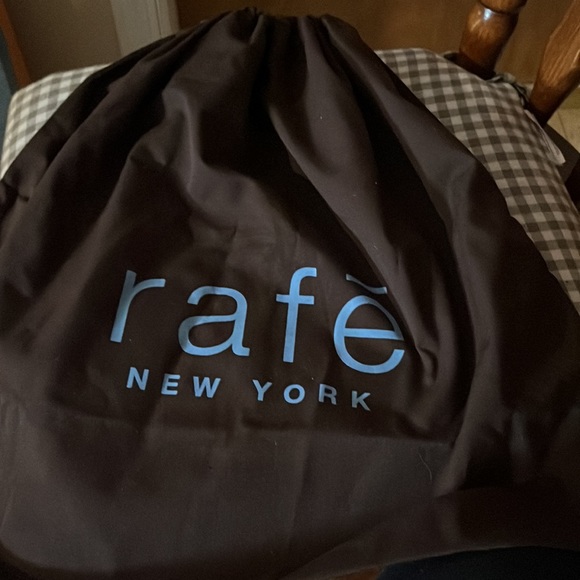 ❤️Final Sale”NWT Cognac RAFE Leather & sweater Lamb bag with dust bag included.. - Picture 9 of 9